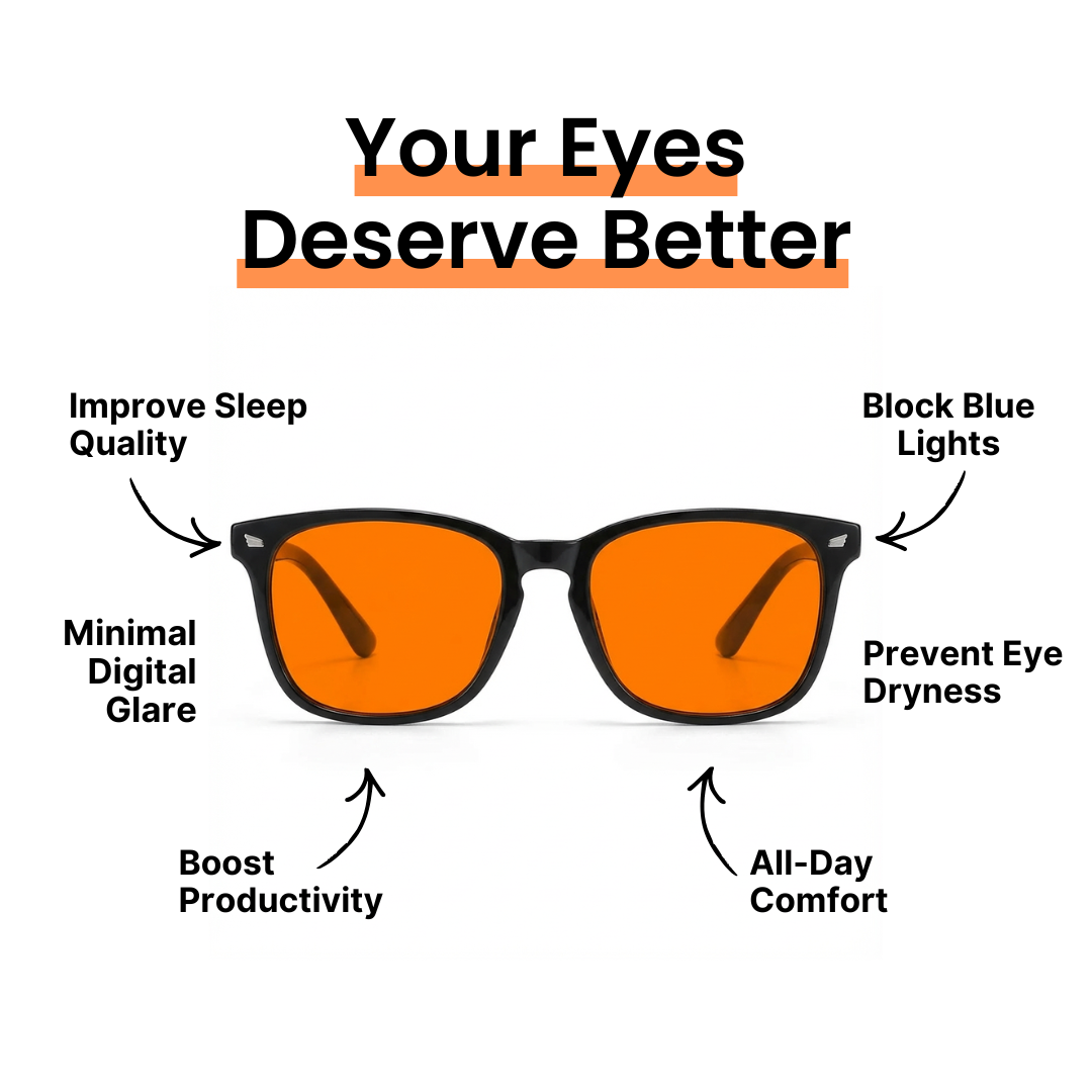 Vyze® Premium Unisex Blue Light Blocking Glasses
