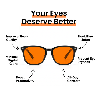 Vyze® Premium Unisex Blue Light Blocking Glasses